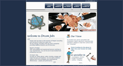 Desktop Screenshot of dreamjobs.co.in